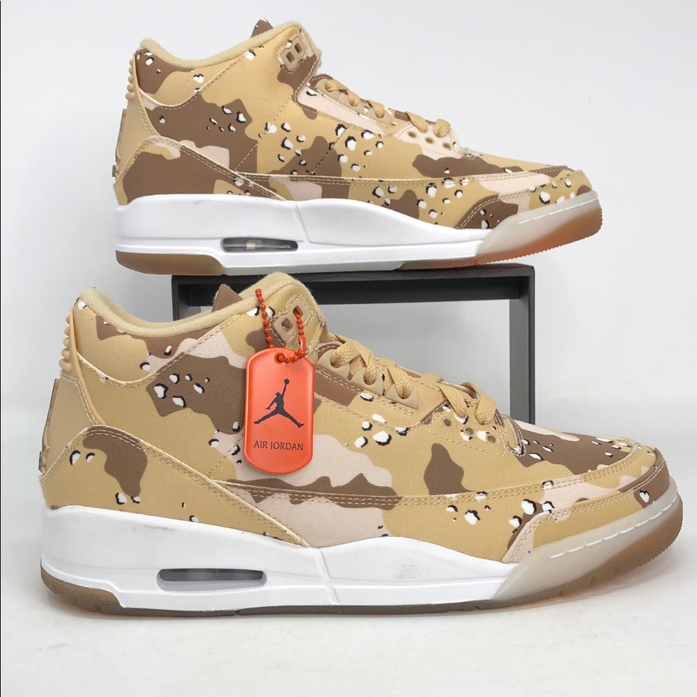 Air Jordan3 Retro WNBA Desert Camo HM4301-200 Women’s Sneakers - Size 8 No Box